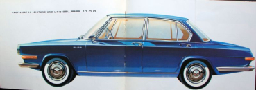 Glas 1700 Modelprogram 1965 Carbrochure (0835)